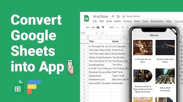 Create a Shopping App from Google Sheets | Flipabit