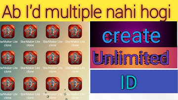 starmaker ID multiple problem || I