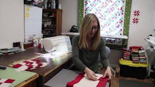 Red and White Quilt Part 1