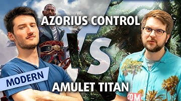 Pro Tour Champion Facedown | UW Control vs Amulet Titan
