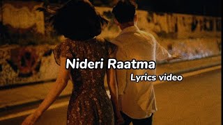 Nideri Raatma - Sandhya Dahal ft.Anil & susan | Timi bahek aru kohi chaina mero man ma | Lyrics
