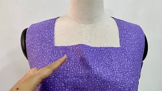 ✋ 2 ways to fix a square collar that doesn&#39;t fit tightly around the neck