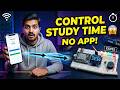 👉 Control Study Timer with Phone 😳 | ESP32 WiFi Pomodoro System (No App)