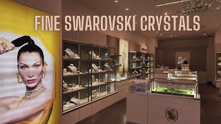 THE FINEST SWAROVSKI CRYSTALS//FIGURINES AND JEWELRIES// #collection #vlog #shopping