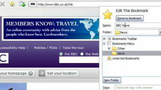 Bookmark a Website with Bookmark Stars in Firefox 3