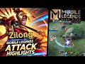 Zilong Attack Highlights: Best Moments Compilation | Mobile Legends