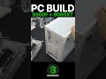 9500F + RX9060XT FAST BUILD #SHORTS