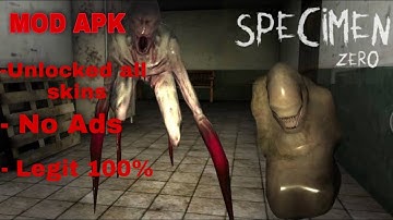 Specimen Zero Latest Mod apk 1.0.4 (Unlimited money,Unlocked all Skin) Free download 2021