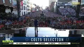Reggie Wayne disses the Titans at NFL Draft Round 2 2019