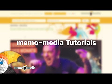 Tutorial zum Upload von Dateien in der Eintragsbearbeitung im Eventbranchenverzeichnis memo-media