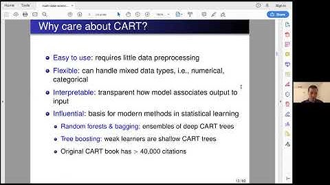 Jason Klusowski - Sparse Learning with CART
