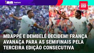 FRANÇA ELIMINA MARROCOS, COM GOLS DE MABAPPÉ E DEMBELÉ, E AVANÇA PARA AS SEMIFINAIS DA COPA DO MUNDO
