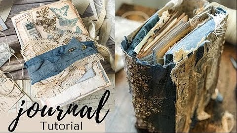 JUNK JOURNAL & LAPBOOK Tutorial for Beginners  PART 1
