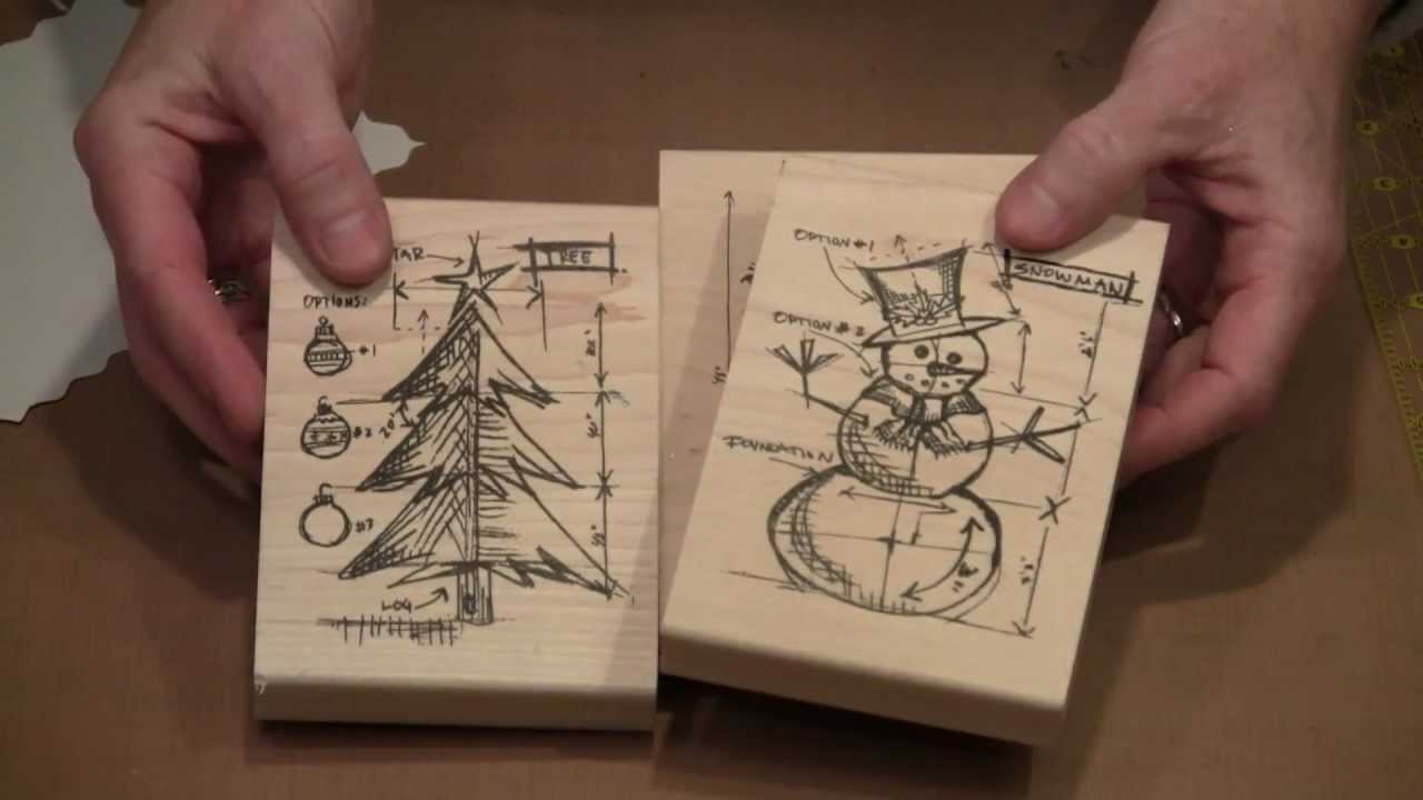 Holiday Cards With Tim Holtz Stamps by Joggles.com 