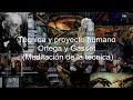 Técnica y ser humano - Ortega y Gasset (Meditación de la técnica)