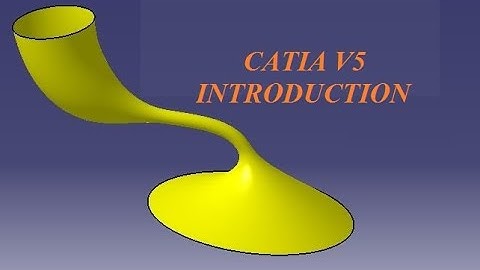 CATIA V5 Introduction video