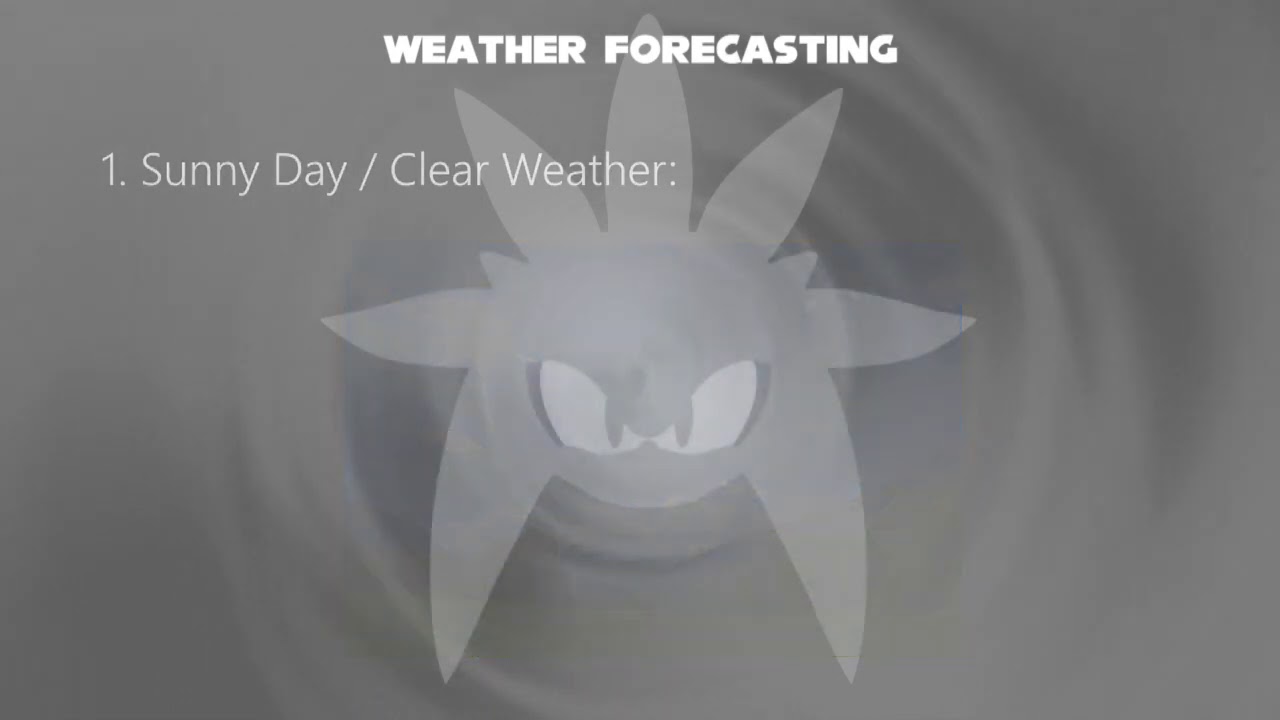 Silver the Hedgehog Teaches about Weather Forecasting YouTube