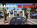 PLAYING VIDEO GAMES IN THE STREET (COPS ANGRY) | PGN # 263 | GTA 5 Roleplay