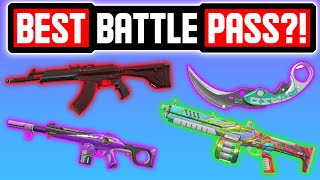 Is The NEW Episode 4 BATTLE PASS Worth it? - Valorant