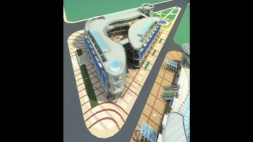 3D Model of Architecture 256 Review