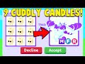 Trading 9 NEW CUDDLY CANDLE in Adopt Me!