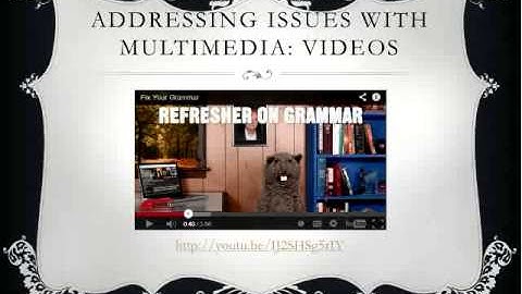 Embedding Multimedia: Enegize and Engage the Online Learner (OTC14)