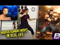 REACTING To REAL Martial Artists Recreating MORTAL KOMBAT Moves