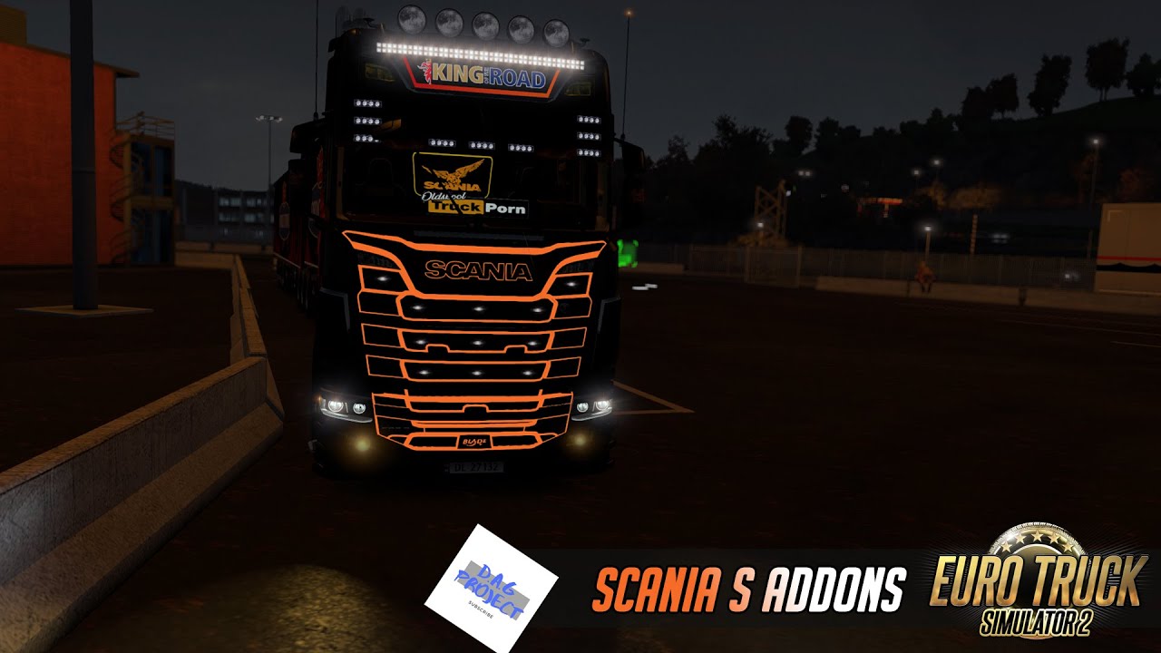 Euro Truck Simulator 2 v1.37 | sacnia S-R addons mod - YouTube