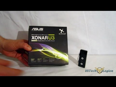 ASUS Xonar U3 USB Headphone Amp Soundcard Overview at HiTechLegion.com