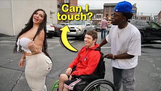 Surprising My Friend with Freaky OF Girl!