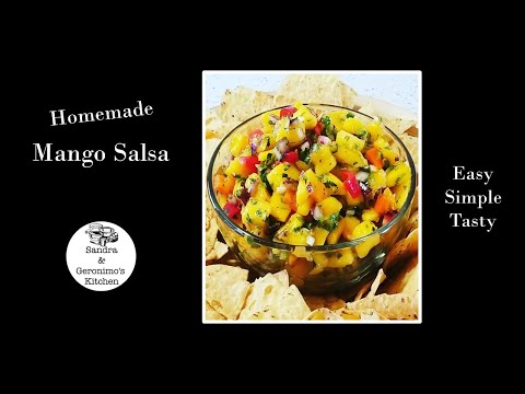 How to make Fresh Homemade Mango Salsa