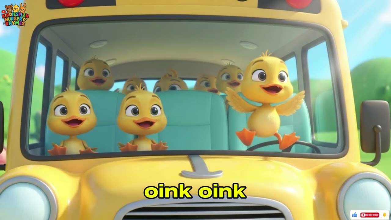 Wheels on the Bus – Baby Animals Edition 🚌🐾