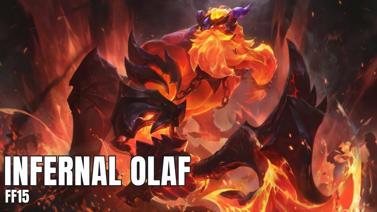Infernal Olaf - Skin Show - League of Legends