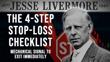 ✍️ The 4-Step Stop-Loss Checklist | Livermore