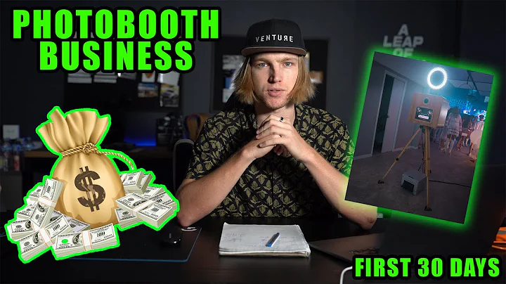 How much I made in my FIRST 30 days off my PHOTOBOOTH business