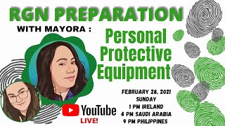 RGN PREPARATION WITH MAYORA : PPE