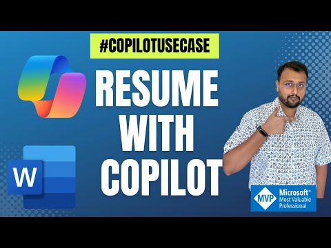 Create Resume with Microsoft Word Copilot