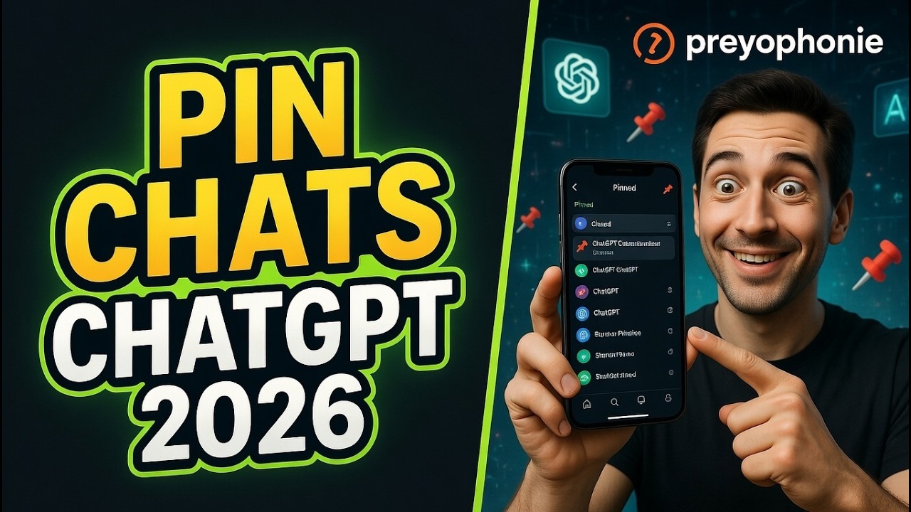 Scrolling Message Pin How to Pin Chats in ChatGPT (2026) – Stop Scrolling & Save Time! - YouTube