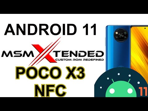ANDROID 11 😍 PARA POCO X3 NFC/SMS XTEBNDED ROM/ LA MEJOR