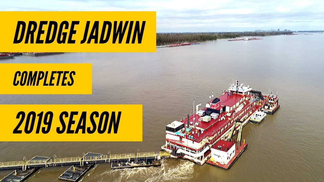 Dredge Jadwin Completes 2019 Dredging Season YouTube