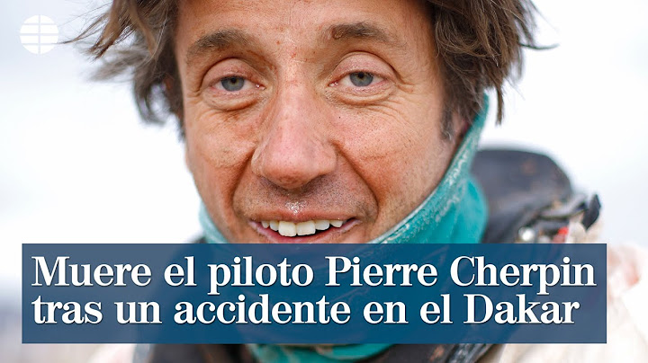 Muere el piloto francés Pierre Cherpin tras un grave accidente en el Dakar