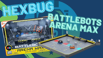 HEXBUG BattleBots Arena MAX Unboxing Review | The Upside Down Robot