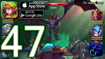 Heroes and Titans 3D Battle Arena iOS Walkthrough - Part 47 - Chapter 10: Shamblehills