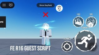 FE guest R16 script | universal script | Roblox script