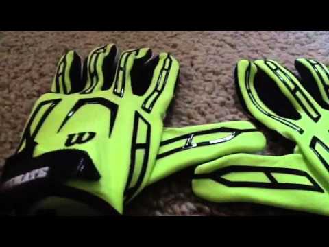 My new football gloves - YouTube