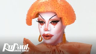 Yvie Oddly’s 'Orange Alert' Look | Makeup Tutorials | RuPaul's Drag Race S11