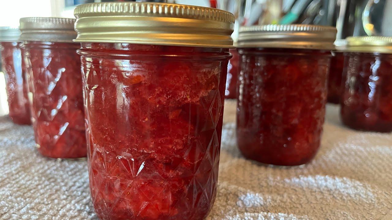 Canning Strawberry Sauce YouTube