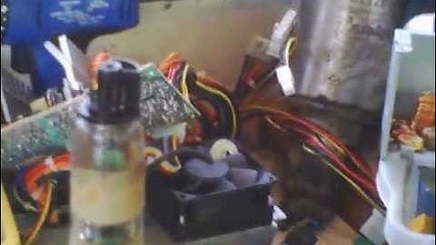 Scrapping an old computer monitor for precious metals..