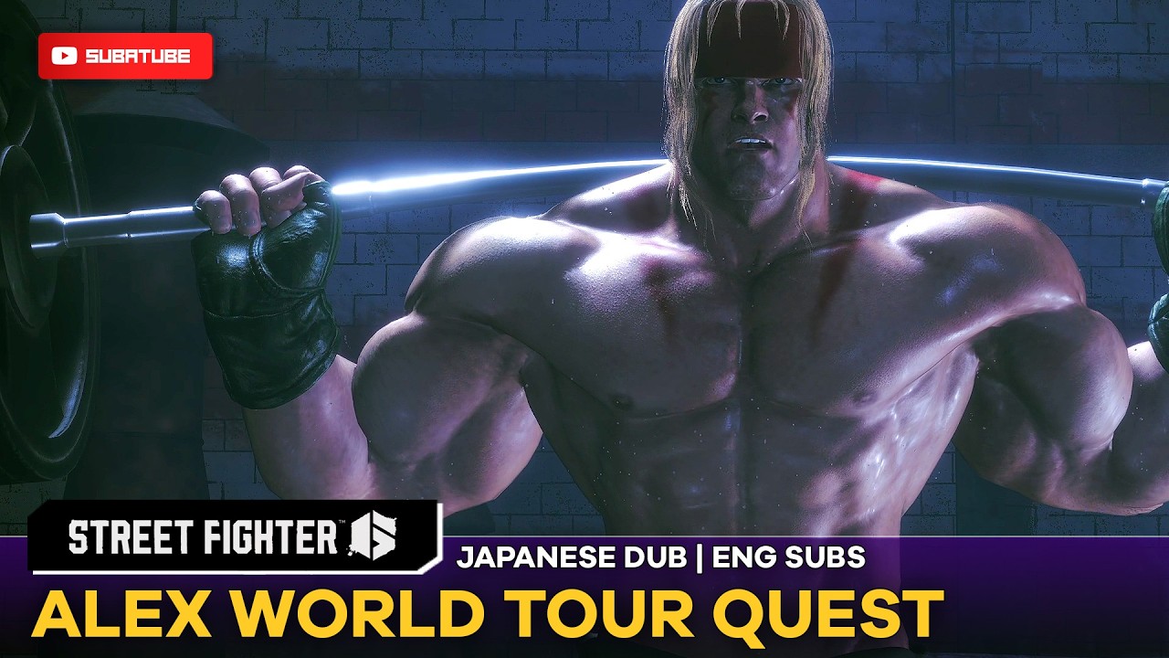 Street Fighter 6 - ALEX WORLD TOUR QUEST (FULL) Japanese Voice