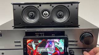 Definitive Technology ProCinema ProCenter 600 Center Speaker 8 Ohms 175 watts Test